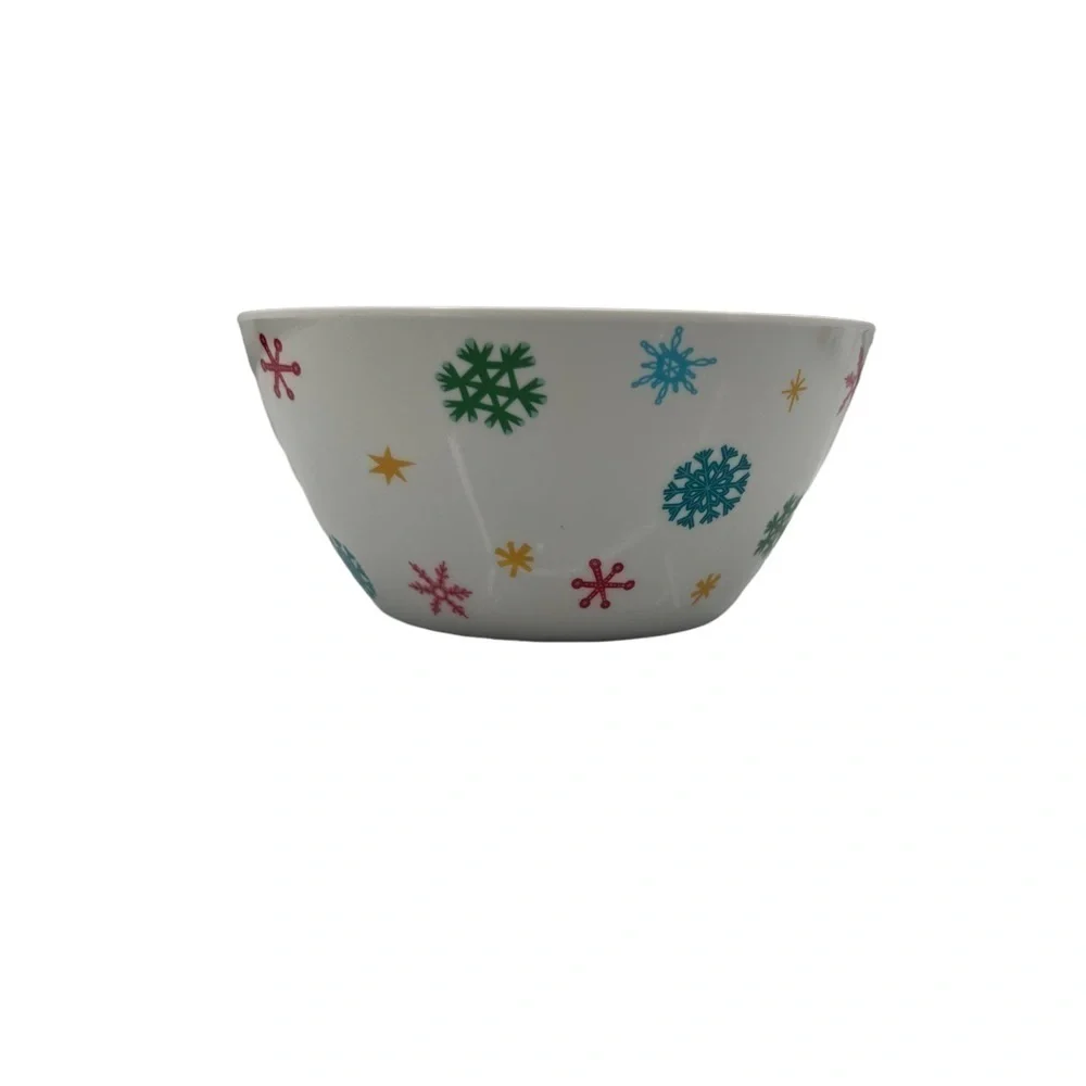 NWT Target Santa Christmas Holiday Plastic Bowls Set Of 6